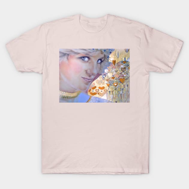 Princess Diana, Global Princess T-Shirt by Heidi Benz